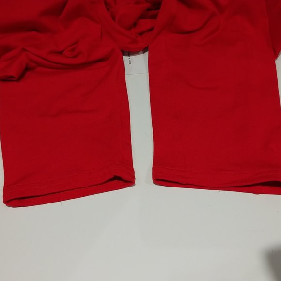 Advika red paris leggings size large - Picture 6 of 6